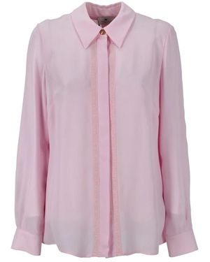 Elisabetta Franchi Shirts - Morado
