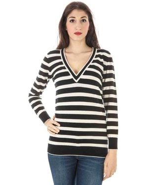 Fred Perry F Perry Wool Sweater - Black