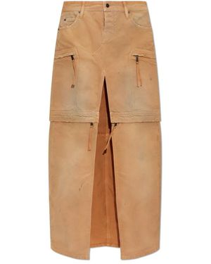 DSquared² Maxi Skirts - Natural