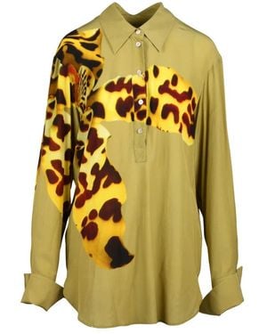 Dries Van Noten Shirts - Jaune