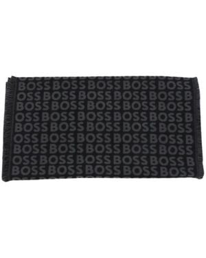 BOSS Tadic Sjaal - Zwart
