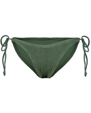 Bondeye Badmode ,Groen ,Nylon Serenity Bikini Slip Met Strikjes