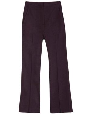 Alysi Bordeaux Broek Voor Vrouwen - Paars