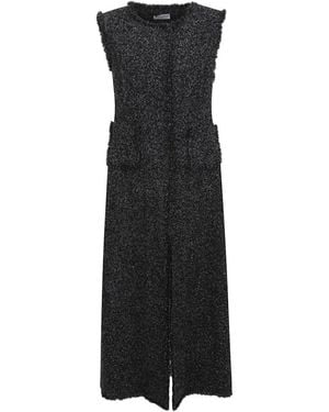 Charlott Gilet Lana - Schwarz