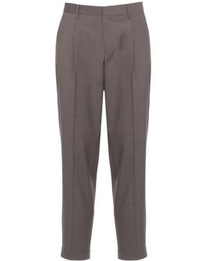 BRIGLIA Suit Trousers - Grey