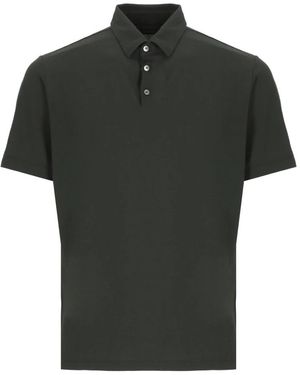 Zanone Polo Shirts - Green