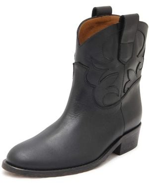 Via Roma 15 Cowboy Boots - Negro