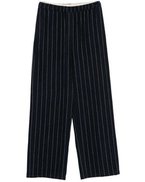 Alysi Straight Trousers - Negro
