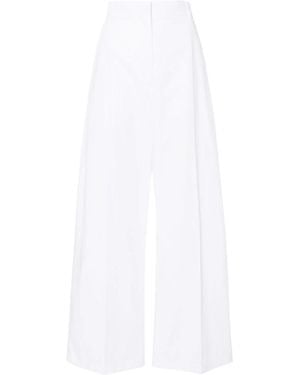 Sportmax Wide Trousers - White