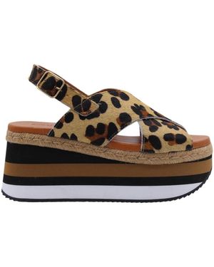 Sweet Pants Schoenen ,Bruin Sapri Sleehakken