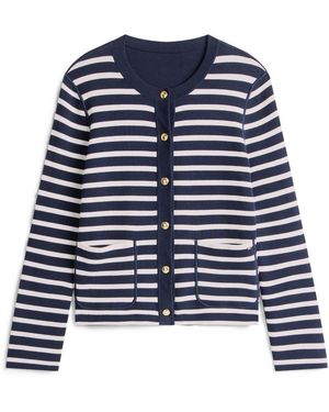 Tommy Hilfiger Omkeerbare Cardigan - Blauw