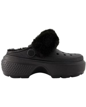 Crocs™ Stomp Lined Mules - Black
