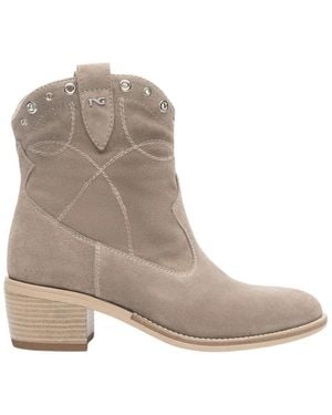 Nero Giardini Cowboy & Biker Boots - Grey