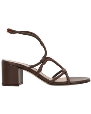 Gianvito Rossi High Heel Sandals - Metallic