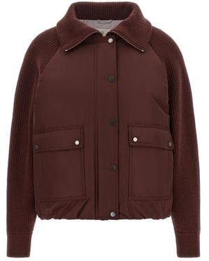Brunello Cucinelli Light Jackets - Marrón