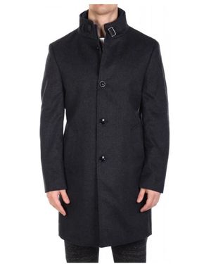 Baldessarini Single-Breasted Coats - Black