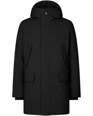 Save The Duck Rain Jackets - Negro