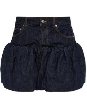 Ganni Denim Skirts - Blue