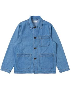 Universal Works Field Jacket - Blauw