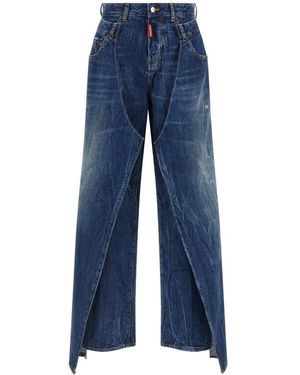 DSquared² Straight Fit Jeans - Blue