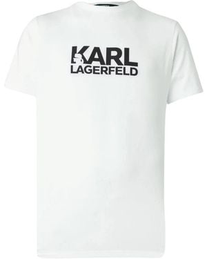 KARL LAGERFELD T-Shirts - White
