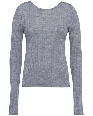 Tela Round-Neck Knitwear - Blue
