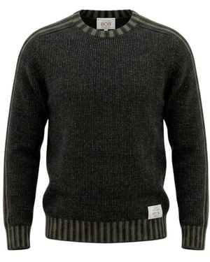 Bob Round-Neck Knitwear - Negro