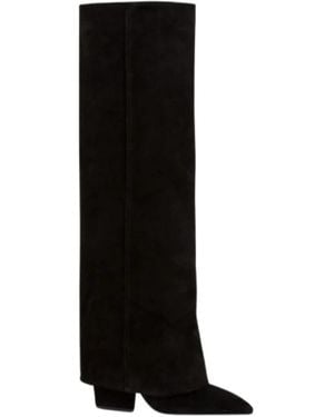 Paris Texas Cowboy Boots - Black