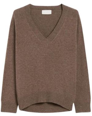 iBlues V-Neck Knitwear - Brown