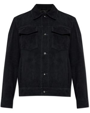 Rag & Bone Leather Jackets - Bleu