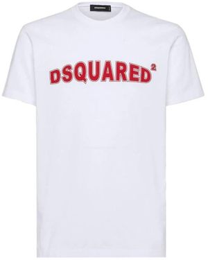 DSquared² Cotton T-Shirt - White