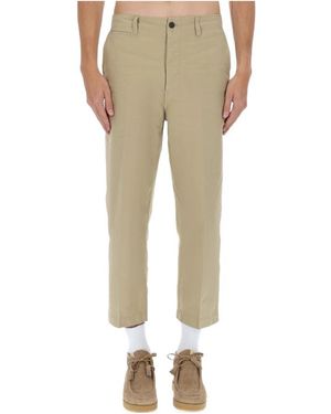 Visvim Cropped Trousers - Neutro