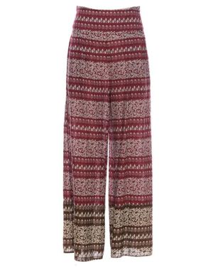 WEILI ZHENG Swzpl87 Trousers - Rot