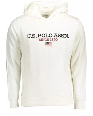 U.S. POLO ASSN. Hoodies - White