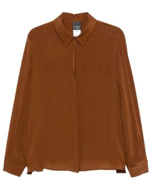 Marina Rinaldi Overhemden ,Bruin ,Shirts