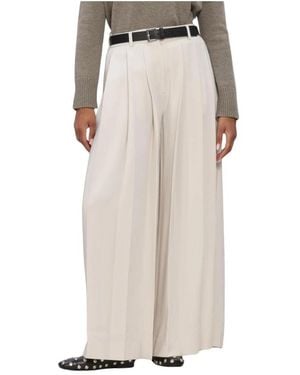 Filippa K Gekreukte Broek - Naturel