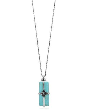 Versace Accessoires ,Grijs ,Aura Necklace - Metallic
