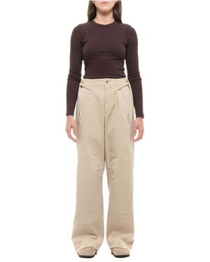 Cellar Door Wide Trousers - Natural