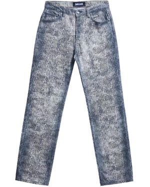 Just Cavalli Straight Fit Jeans - Blue