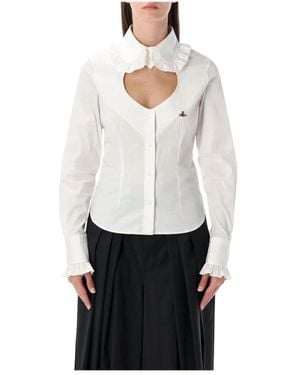 Vivienne Westwood Toulouse Frill Shirt - Wit