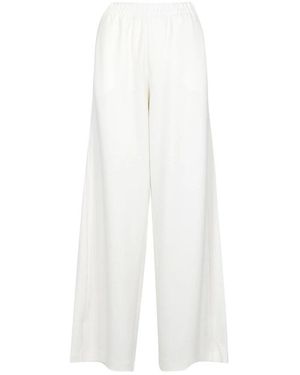Fay Regular Fit Jersey Broeken - Wit