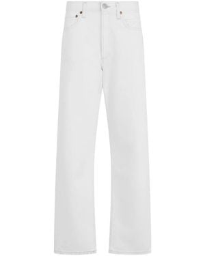 Agolde Straight Jeans - White