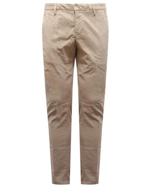 Dondup Slim-Fit Trousers - Natural
