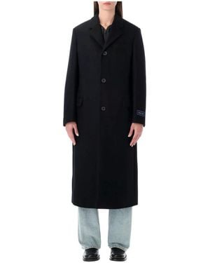 Sporty & Rich Single-Breasted Coats - Negro
