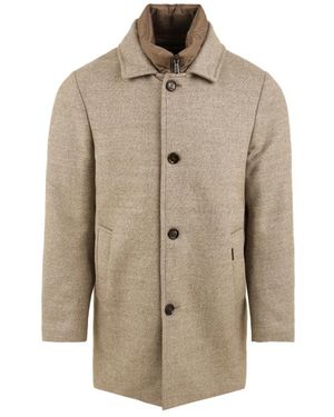Moorer Jassen ,Wol Monferrato-Lp Coat - Naturel