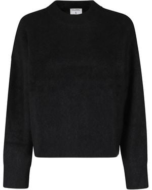 Filippa K Fluffy Sweater - Schwarz