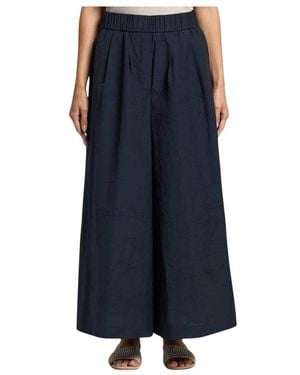 Peserico Wide Pants - Blue