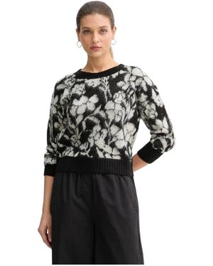 Benetton Rundhals-Strickware - Rot