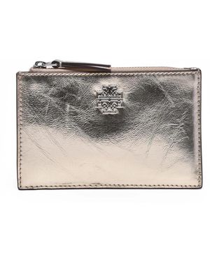 Tory Burch Wallets & Cardholders - Metallic