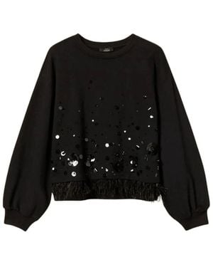 Twinset Round-Neck Knitwear - Noir